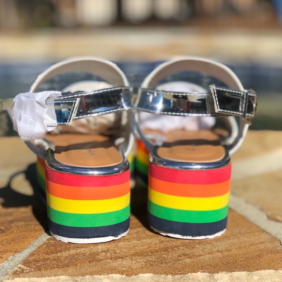 PRIDE PLATFORM SANDALS - Picture 3 of 3